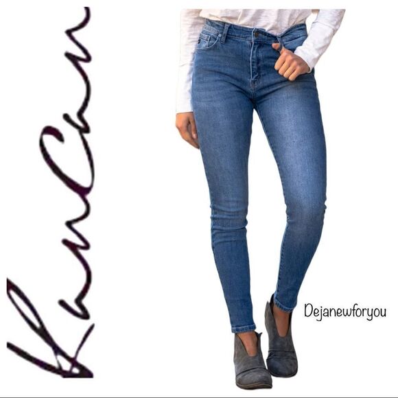 KanCan Mid Rise Skinny Jeans Size 3/25 NWT - Picture 1 of 7